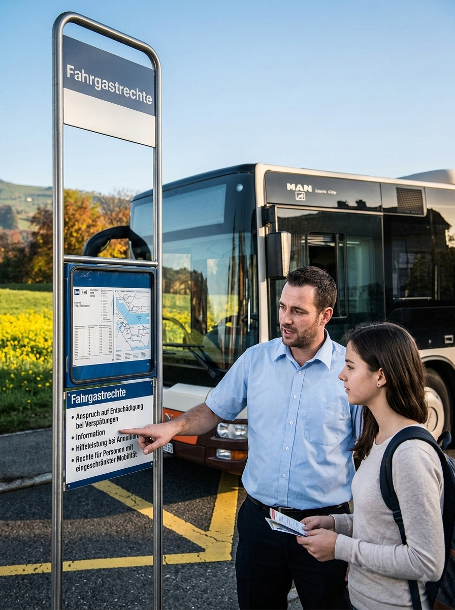 Informationen zu Fahrgastrechten